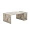 Kávový stolík s mramorovým vzorom 86,8x32,4x50cm