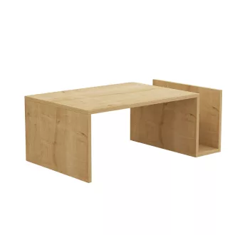 Kávový stolík 86,8x32,4x50cm, Dub