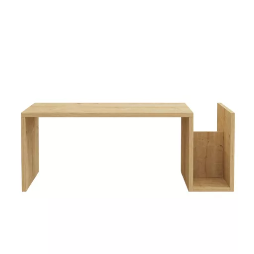 Kávový stolík 86,8x32,4x50cm, Dub