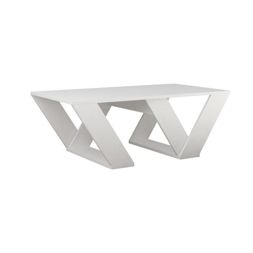 Kávový stolík 110x40x60cm, biely
