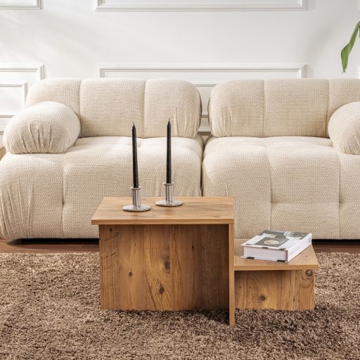 Kávový stolík 80x40x40 cm, Borovica