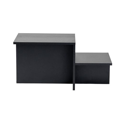 Kávový stolík 80x40x40 cm, čierny