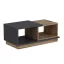 Kávový stolík 90x36x45cm, Antracit-Dub