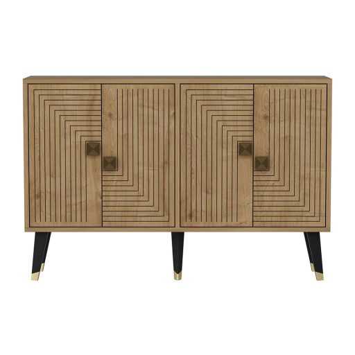 Úložný kabinet 120x80x30cm Dub-Zlatý