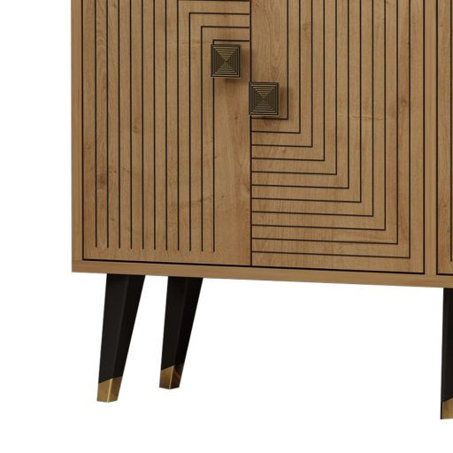 Úložný kabinet 120x80x30cm Dub-Zlatý