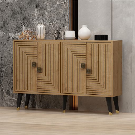 Úložný kabinet 120x80x30cm Dub-Zlatý