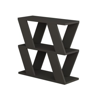 Bočný stolík 60x57x22cm, antracitový