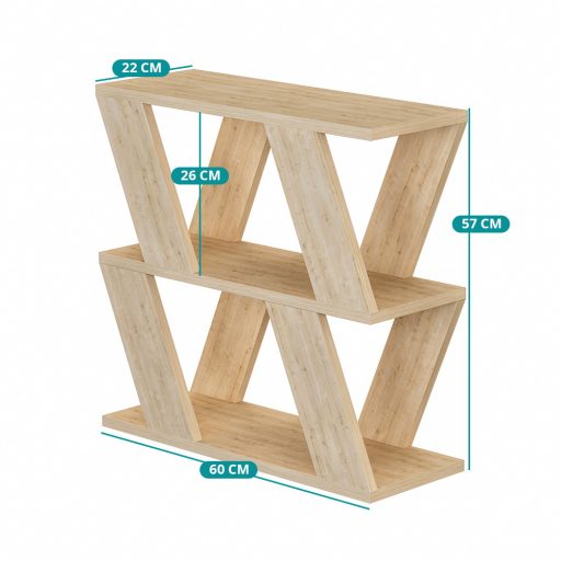 Bočný stolík 60x57x22cm, Dub
