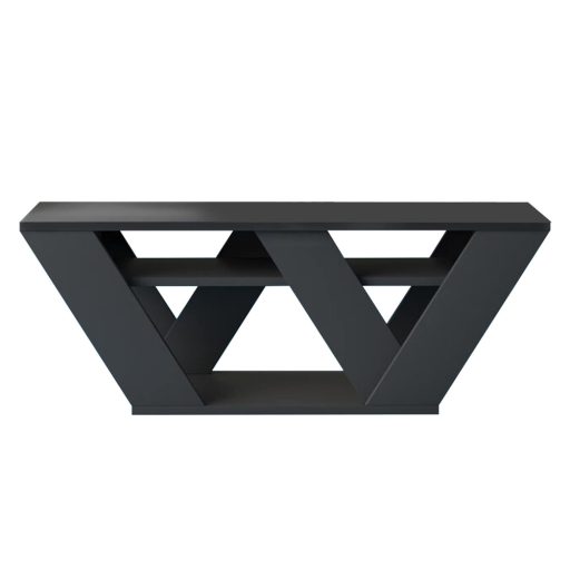 TV stolík 110x40x30cm, antracitový