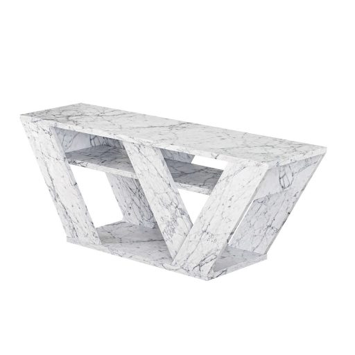 Mramorový TV stolík 110x40x30cm