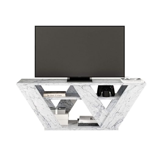 Mramorový TV stolík 110x40x30cm