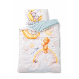 Detská posteľná súprava 100x150cm, dizajn medveďa