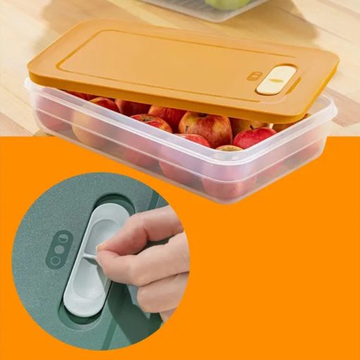 Ventilovaný set boxov na uchovávanie čerstvosti potravín, 9 ks