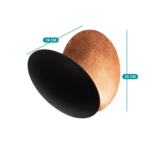 Nástenné svietidlo so slnkom a mesiacom