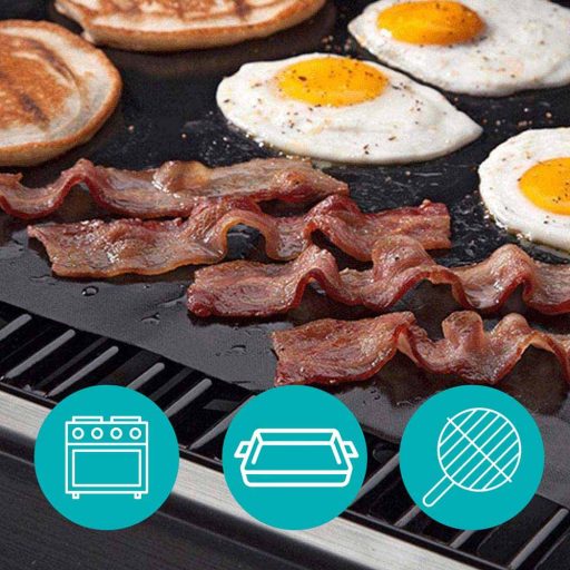 Nepriľnavá teplovzdorná podložka do rúry