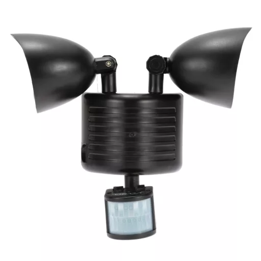 Dvojitá solárna lampa s pohybovým senzorom