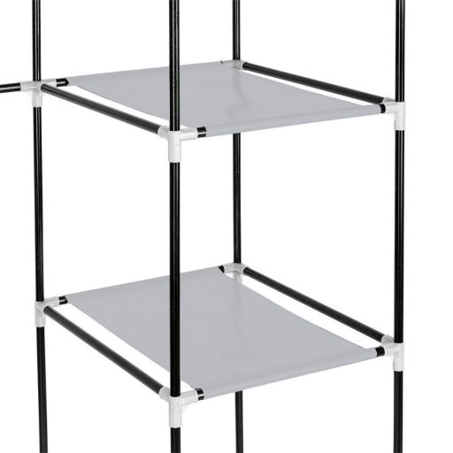 Mobilný šatník 130x45x170 cm- Hnedý