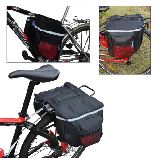 Dvojitá taška na bicykel