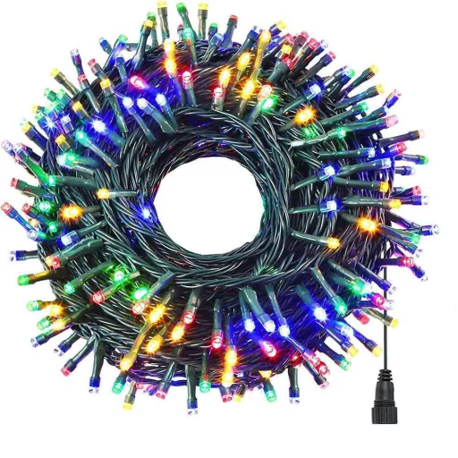 LED svetelné reťaze v rôznych veľkostiach a farbách - 120 LED - farebné