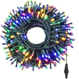   Vianočná LED reťaz v rôznych veľkostiach a farbách - s 360 ks LED farebná