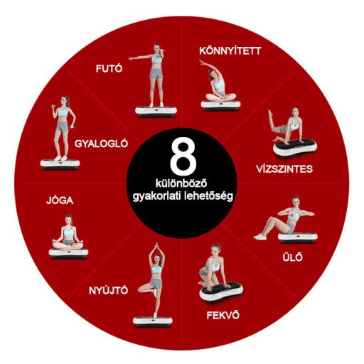 Vibračný trenažér v 3 farbách