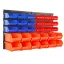 Nástenný organizér na náradie a skrutky- 2 typy-30 kusový