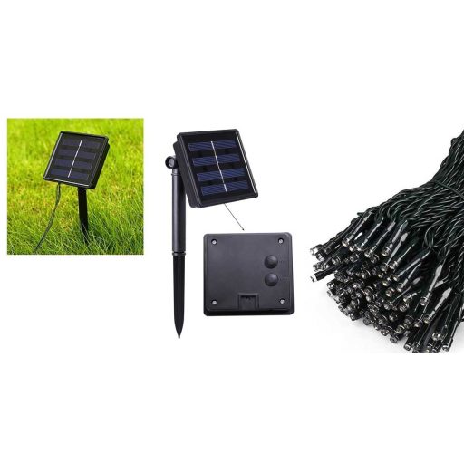 Solárna záhradná svietiaca reťaz 100 LED