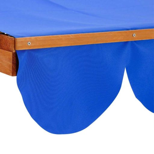 Drevené pieskovisko s clonou