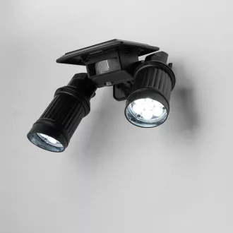 Obojsmerná solárna LED lampa s detektorom pohybu