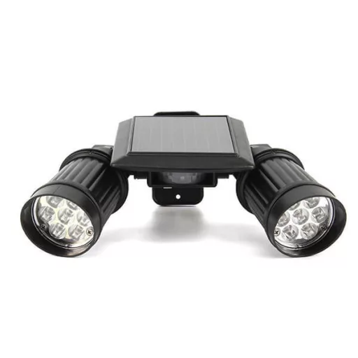Obojsmerná solárna LED lampa s detektorom pohybu
