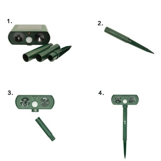 Solárny odpudzovač zvierat