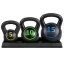 3-dielna Kettlebell sada - 2.3/4.5/6.7 kg (5/10/15 lbs)