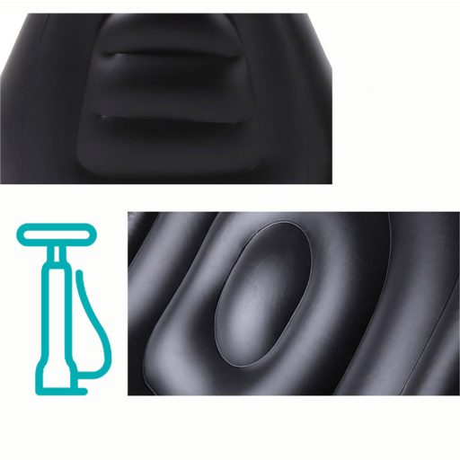 Nafukovacie kreslo s podnožkou