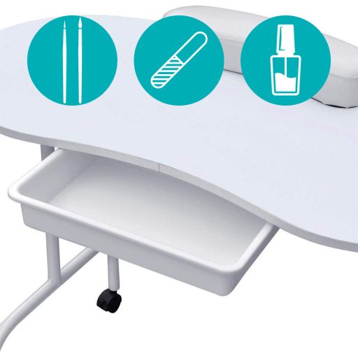 Prenosný manikúrny stolík s taškou navyše, 2 typy