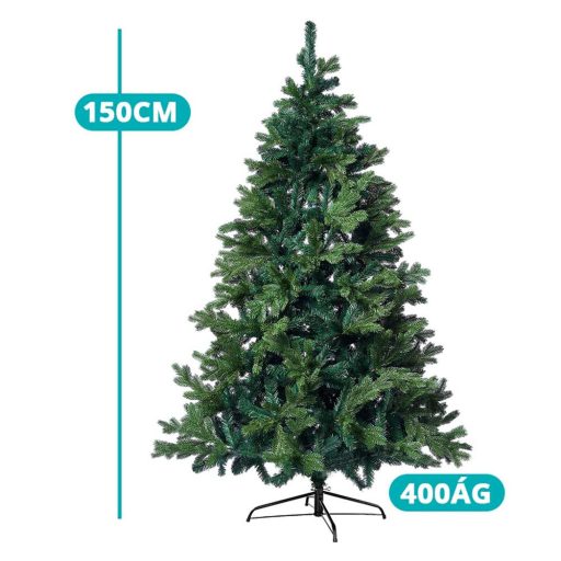 3D umelý stromček s kovovým stojanom, rôzne veľkosti- 150 cm