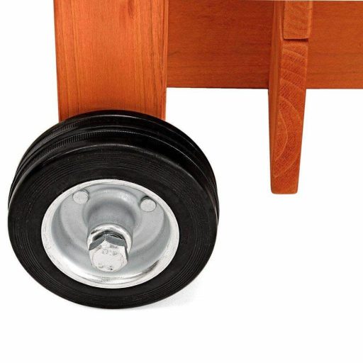 Drevený záhradný domček a pieskovisko so strechou