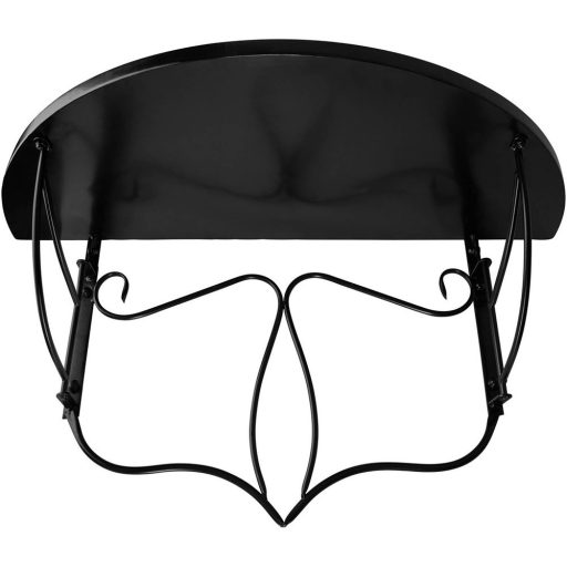 Závesný polkruhový stôl na balkón