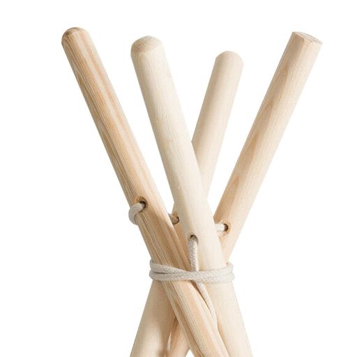 Detský indiánsky stan, rôzne farby- modrý