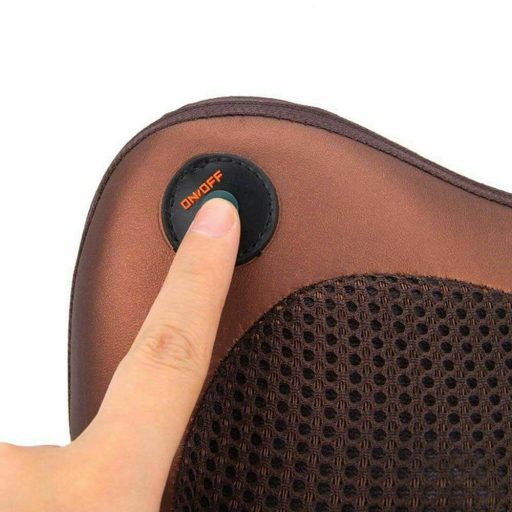 Elektrický masážny vankúš, 8 masážnych hlavíc