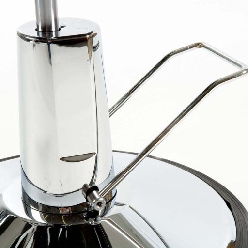 Kadernícka stolička s nastaviteľnou výškou - čierna