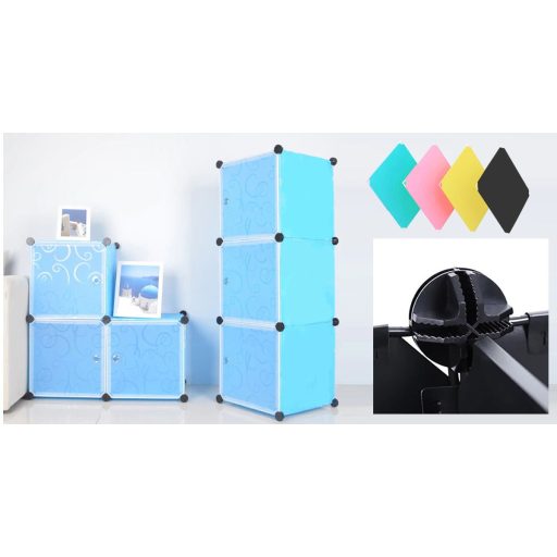 Modulárna skrinka- modrá