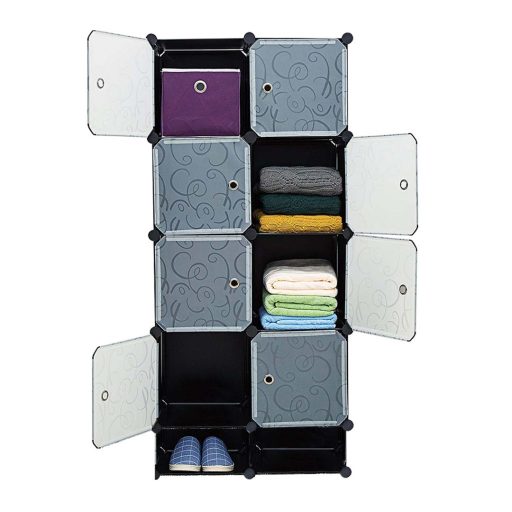 Modulárna skrinka- čierna