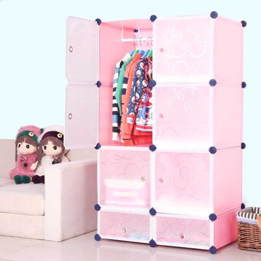  Modulárna skrinka- ružová