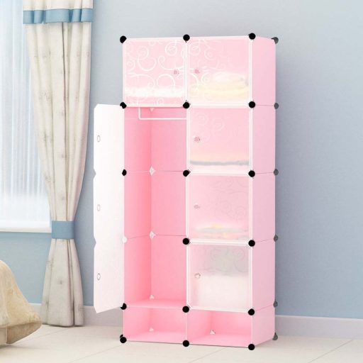  Modulárna skrinka- ružová