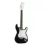 Elektrický gitarový set pre začiatočníkov s gitárkombom navyše - čierny