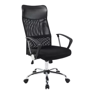   Ergonomické kancelárske kreslo s vysokou opierkou,  3 rôzne farby- čierne