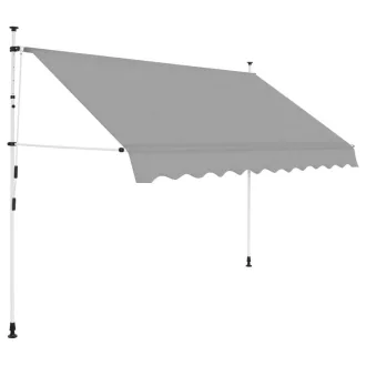 Rolovacia markíza, sivá, 350x120 cm