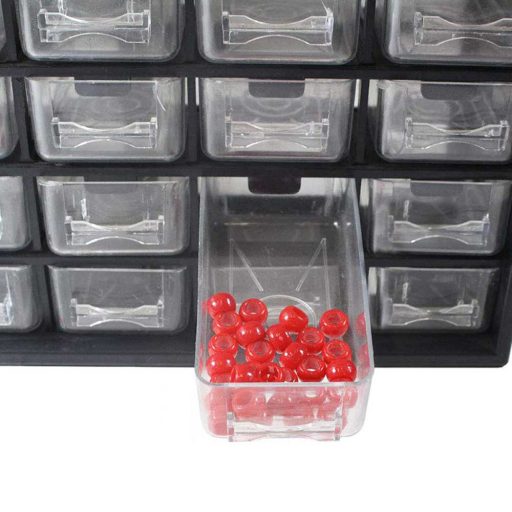 Zásuvková úložná skrinka na náradie, 25 priehradiek