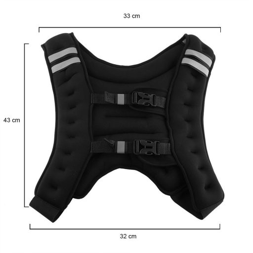 Záťažová posilňovacia vesta, 10 kg