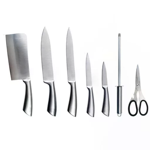 8- dielna sada nožov so stojanom